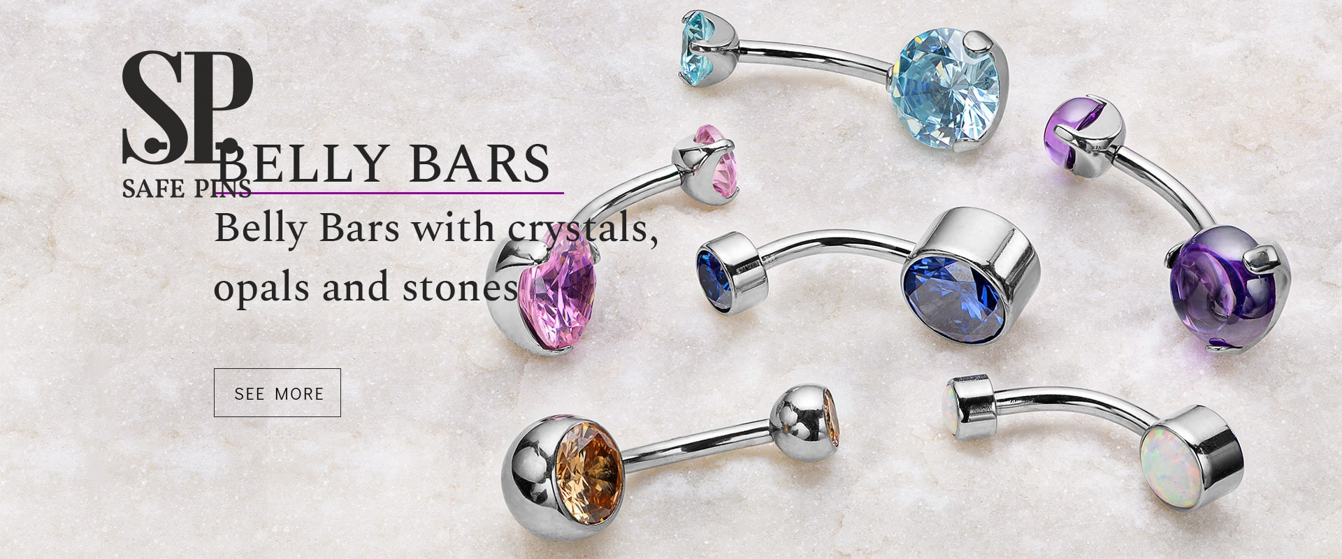 Piercing Titanium Belly Bars Safepins.eu
